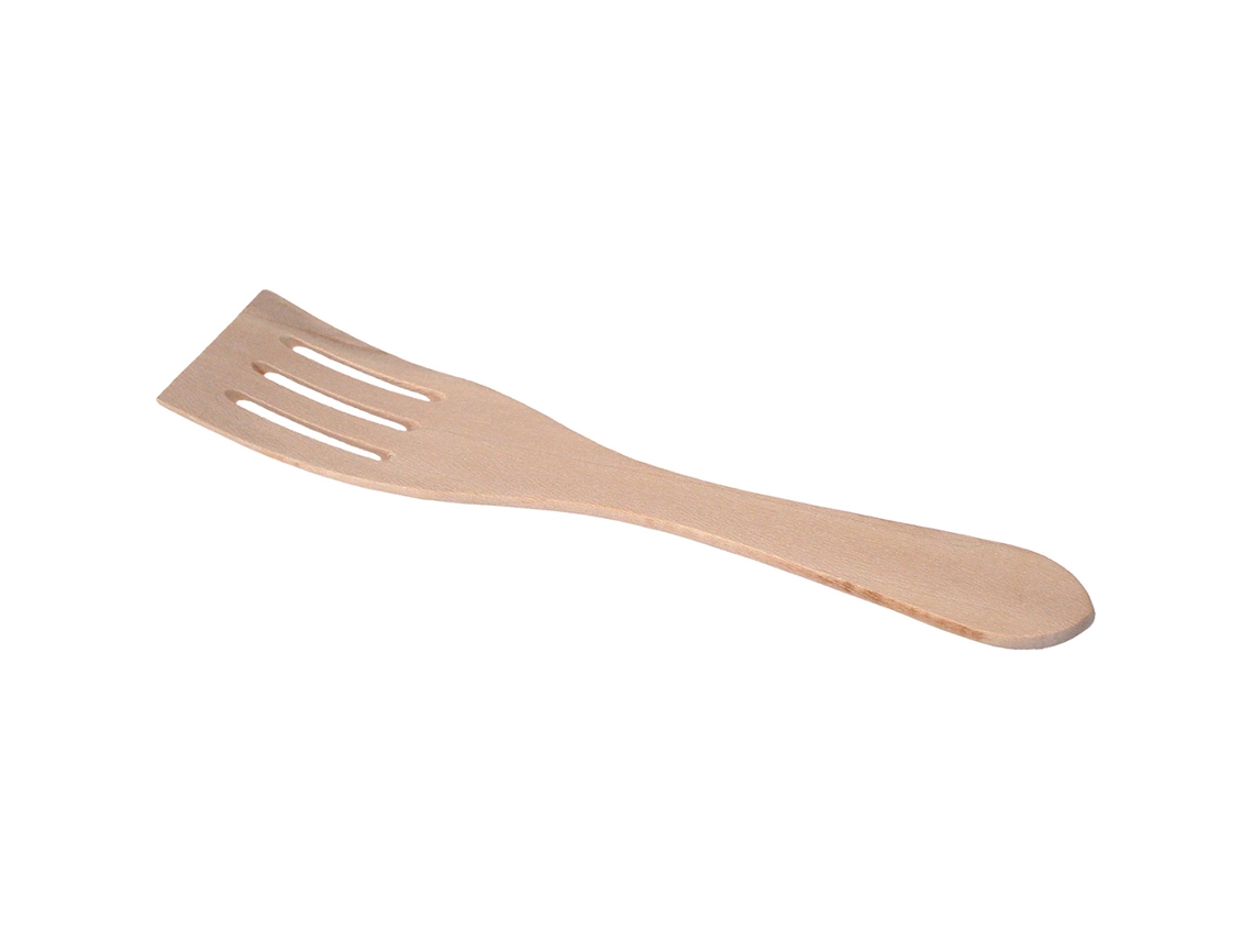 Pala curvada madera ranuras 30 cm