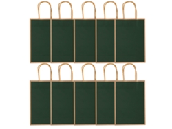 Bolsas de papel kraft con asas para regalos