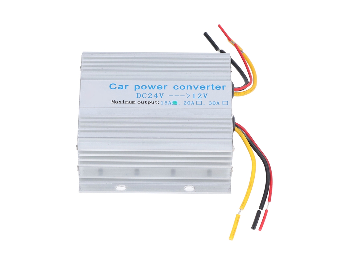 Convertidor De Potencia Para Coche Dc24v A 12v 15a 180w Regulador Reductor