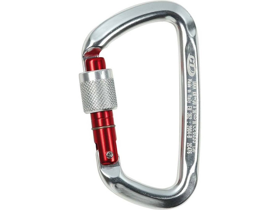 Mosquetón De Escalada CLIMBING TECHNOLOGY D-Shape Sg (Rojo - 110 x 62 cm)