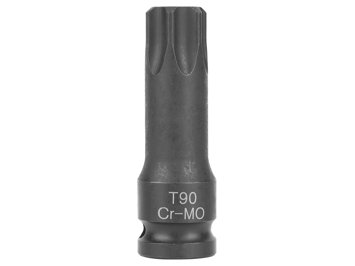 Adaptador De Vaso De 1/2" Con Cabeza Estrellada T90 Para Llave De Impacto Neumática, Reparación Automotriz, Acero 42crmo
