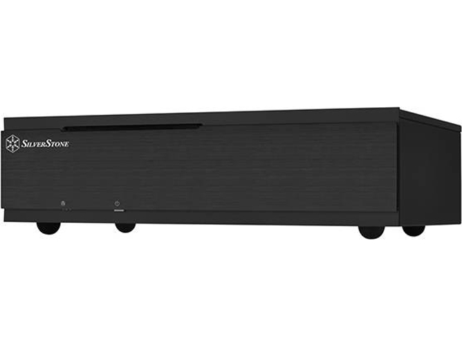 Caja PC SILVERSTONE ML06-E (HTPC - Negro)