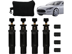 Conjunto De 4 Desinfladores De Pneus Downn, 4x4 Spinn | Ferramenta Ajustável Para Desinflar Pneus 10