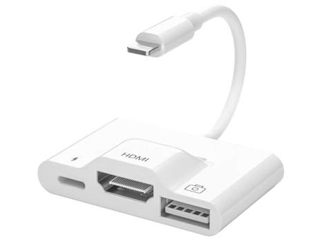 Adaptador HDMI 3 en 1 HDMI1211-Y4 Blanco