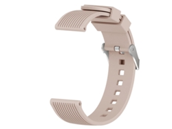 Correa de silicona texturizada a rayas de 20 mm para relojes inteligentes Garmin Move Luxe/Move Style/Move 3/Move Venu Ly Ebike