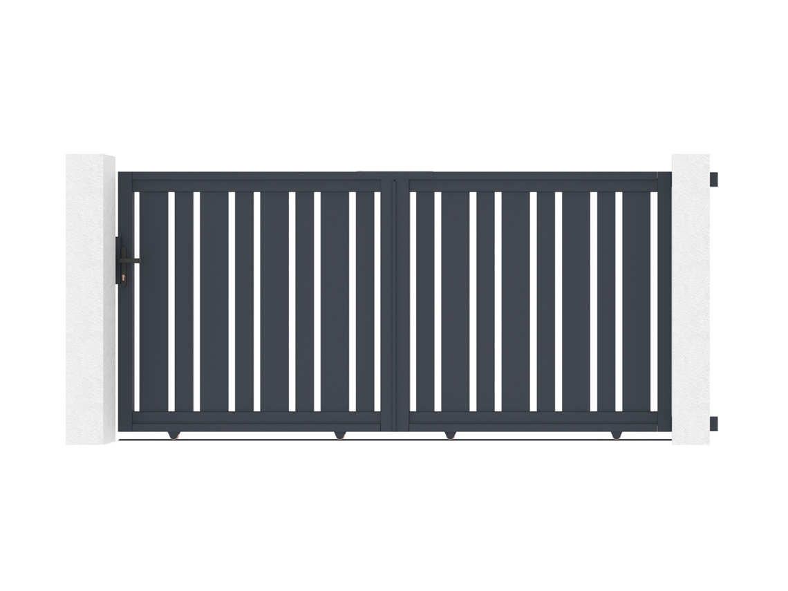 Puerta corredera aluminio 3m veymont A.140cm