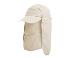 Gorra solar con visera de 360° y protección facial (sin marca)