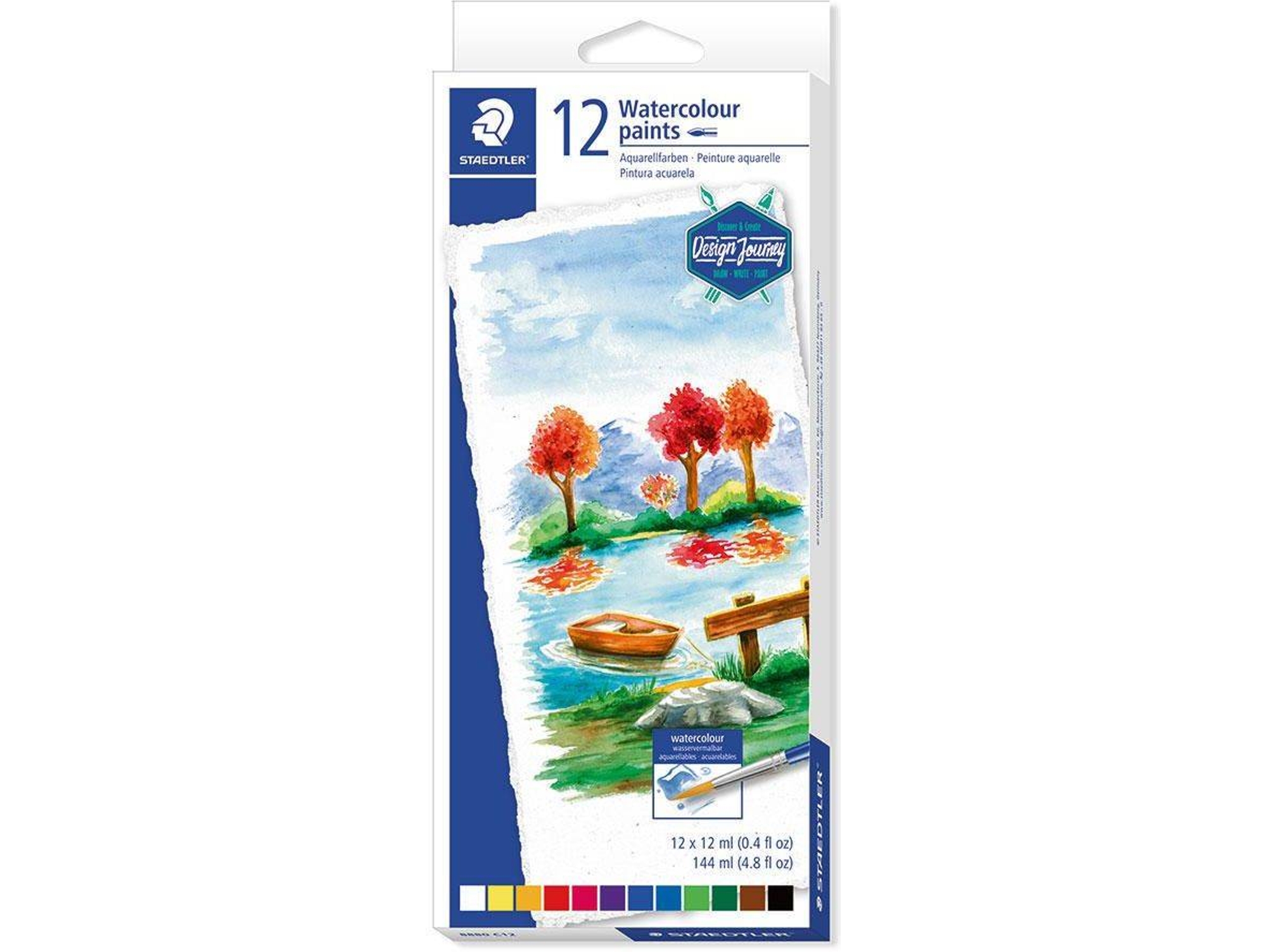Acuarela STAEDTLER 599220 (Multicolor - 12)