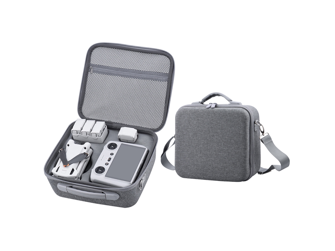 Estojo de transporte compatível com Rebe para Drone Mini 3 Pro com controle inteligente. Estojo rígido compacto e portátil.