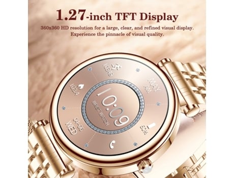 Smartwatch CHRONUS 1.2''Tft I109 Bluetooth Llamada Oro