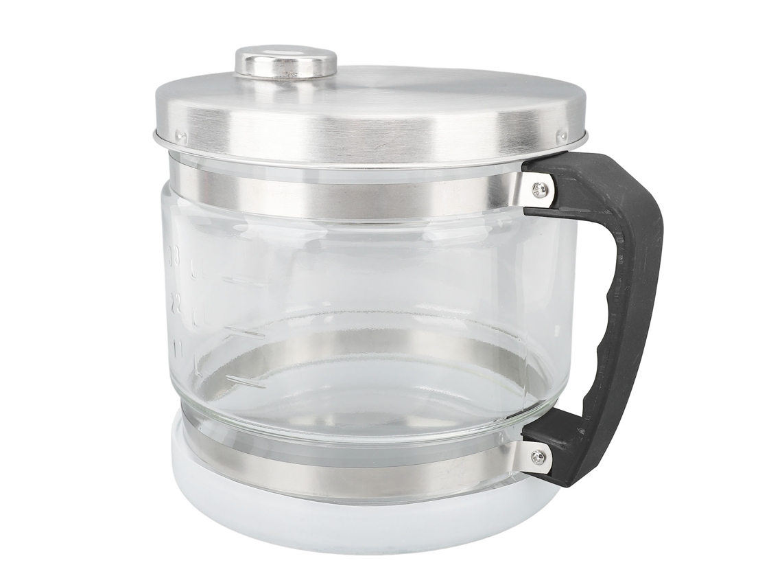 Recipiente de vidrio de 4 l para agua destilada, ideal para el hogar y la belleza.