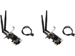 Adaptador De Tarjeta De Red Wifi De Escritorio De Expansión Pcie A M.2 2x Sin Bluetooth. Ngff