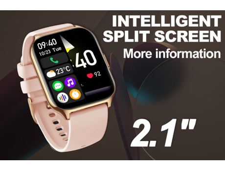 CHRONUS P95 Smartwatch para Mujer 2.1 Tft 24 Modos Deportivos Rosa