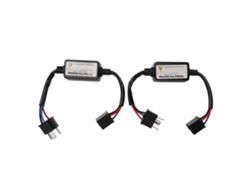 2 piezas de decodificadores LED resistentes a la corrosión, pequeños, portátiles y de fácil instalación. Equipo de decodificación de luz.