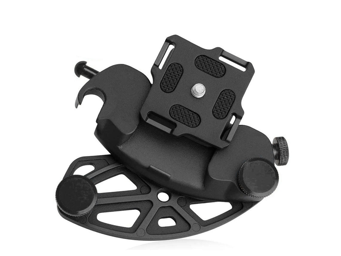 Pinza De Cinturón Para Cámara Slr Clip De Cintura Para Hero Quick Release Para Fotografía Al Aire Libre Negro
