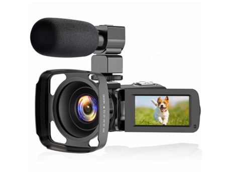 Prismáticos ENKERS Monocular de prisma Bak4 de 10-30X50Mm con soporte para teléfono inteligente y trípode de observación ajustable-Negro