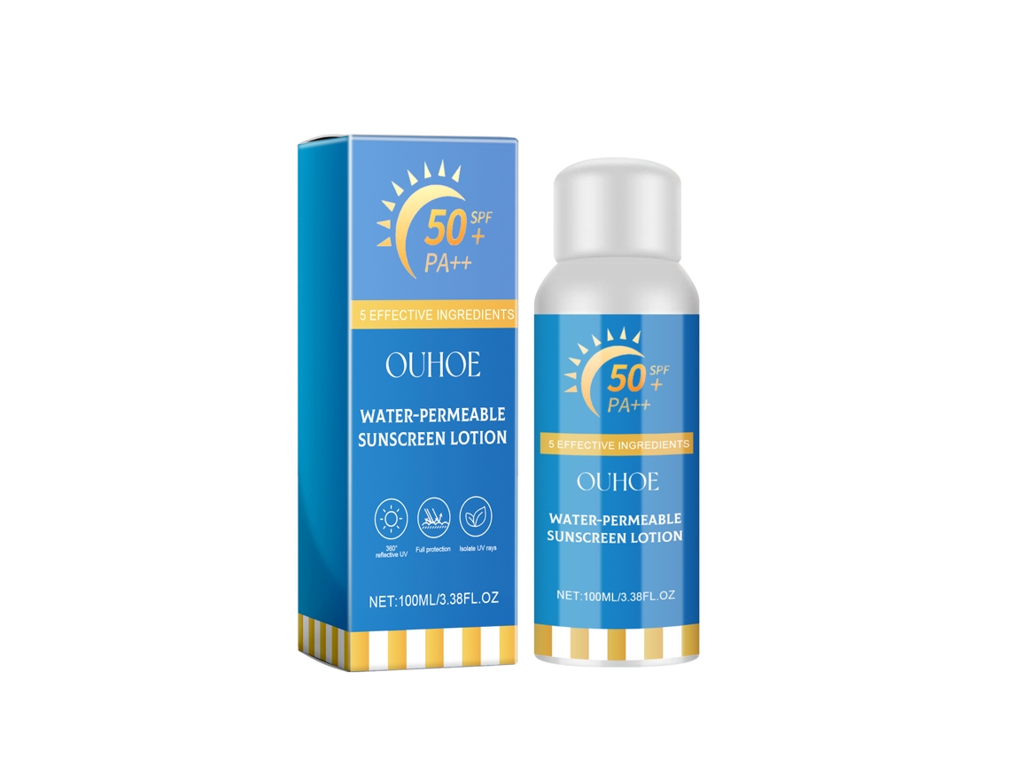 Protector solar hidratante en spray sin perfume con FPS 50+
