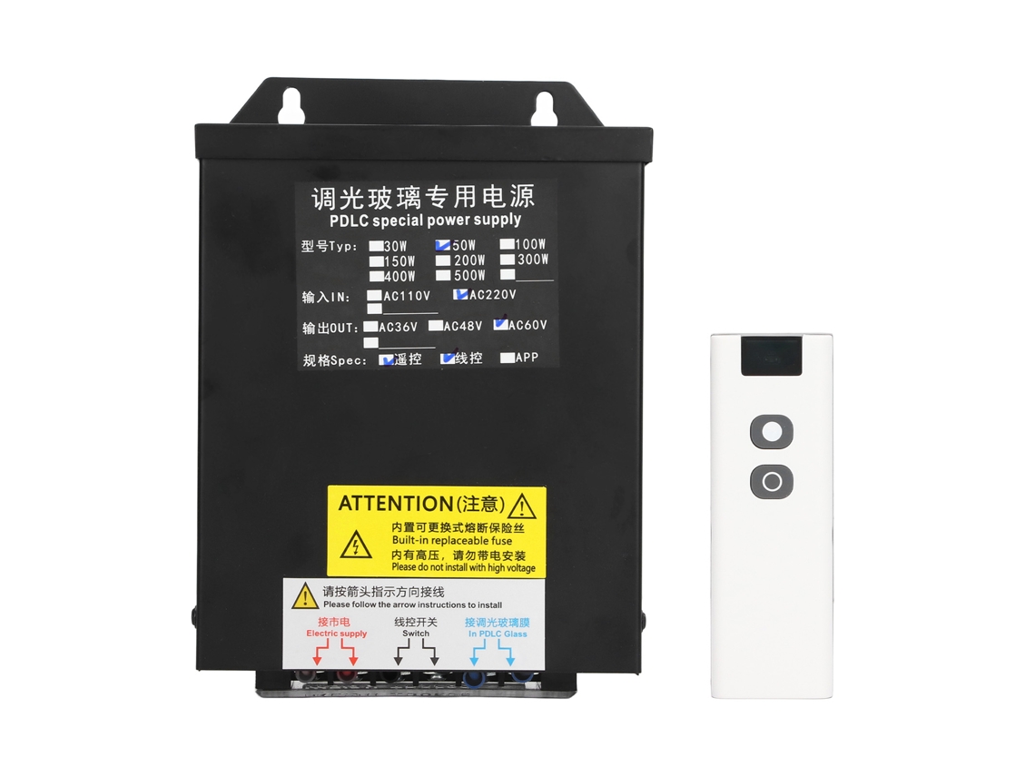 Fuente De Alimentación Inteligente De 50 W Con Control Remoto Para Vidrio Pdlc, Ac220v