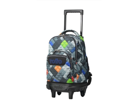 Trolley Escolar TOTTO Resma Lego Multicolor ( 42x29,5x16 cm - 20L)
