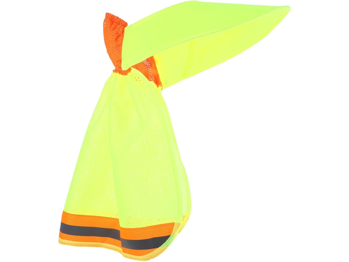 Parasol Ala Casco Seguridad Amarillo Protección Solar