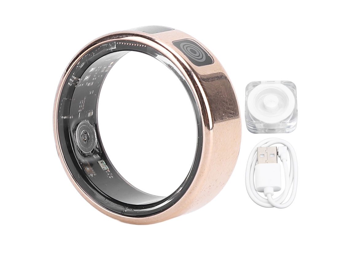 Anillo Inteligente De Seguimiento De Actividad Física Con Pantalla Táctil, Resistente Al Agua Ip68, Múltiples Modos Deportivos, Talla 12.