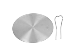 Placa Difusora De Calor De Acero Inoxidable Para Placa De Inducción, Adaptador De Cocina, 17,5 Cm