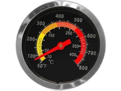 Termómetro de acero inoxidable para barbacoa, termómetro para ahumador, indicador de temperatura de 10 a 400 grados. Ly Ebike