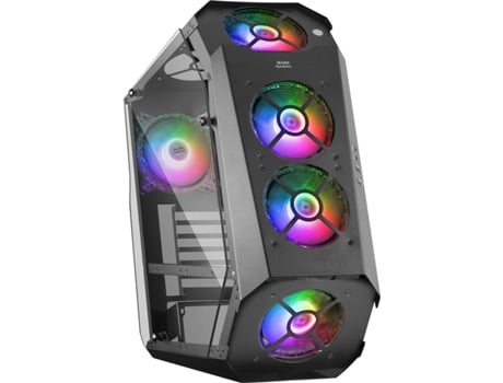 Caja PC MARS GAMING MC51 (Negro)