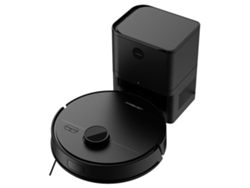 Robot aspirador, potencia de succión de 6500 Pa, navegación inteligente, negro (OEM)