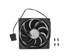 Ventilador De Refrigeración 12cm 9 Aspas Silencioso Antichoque Eléctrico Para Gabinete De Ordenador Refrigerador De Pc Ventilador De Flujo De Aire
