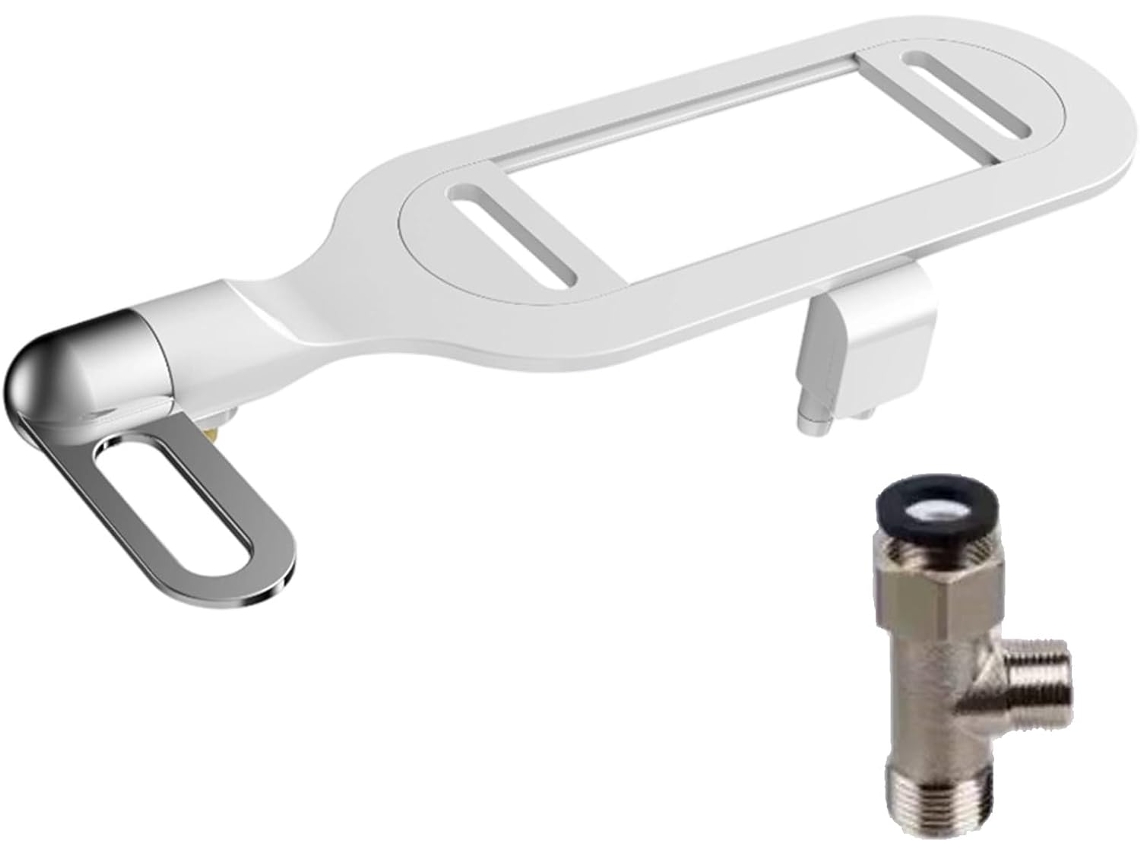 Accesorio Para Bidé Integrado En El Asiento Del Inodoro - Agua Fría, No Eléctrico. Para La Higiene Rectal Femenina.
