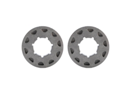2 Piezas De Piñón De Rueda De Motosierra De 22 Mm, 3/8-10 Dientes, Construcción Robusta De Hierro, Repuesto