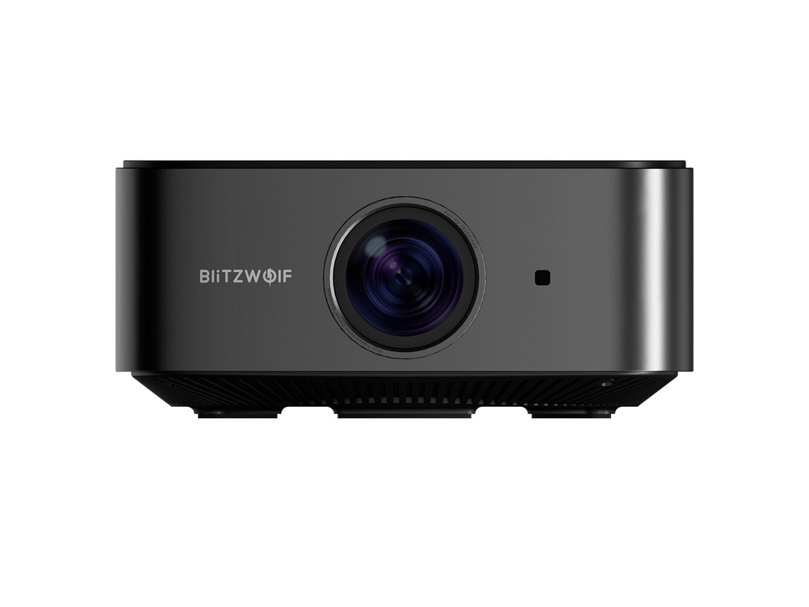 Proyector Blitzwolf Bw-v10 Ultra Android Tv 13.0 (certificado para Netflix), Color Negro, Compatible Con 4k, Youtube y Hulu Integrado.