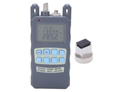 Medidor De Potencia De Fibra Óptica Portátil Con Localizador Visual De Fallas 10mw Sc Fc St