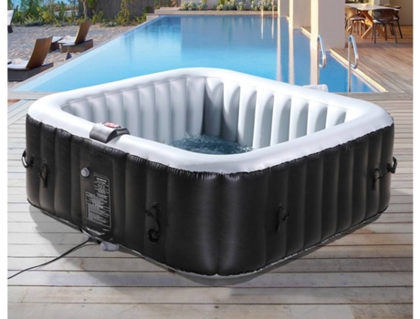 Spa Jacuzzi Hinchable HABITAT ET JARDIN Nice (185x185x65 cm)