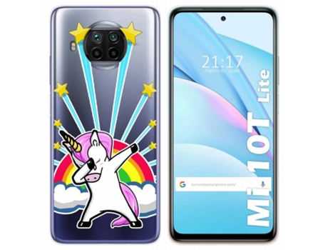 Carcasa Xiaomi Mi 10T Lite TUMUNDOSMARTPHONE Dibujos Transparente Multicolor