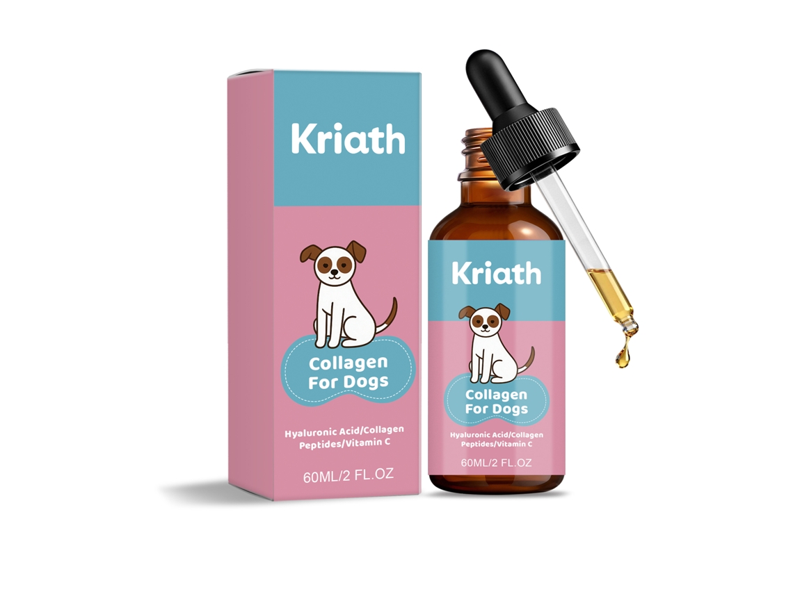 Gotas de colágeno diarias Kriath para perros