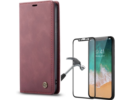 Carcasa y Protector iPhone 11 Livro Caseme Elite