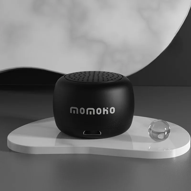 (negro) Mini Altavoz Inalámbrico Bluetooth, Volumen Alto, Transmisión Portátil