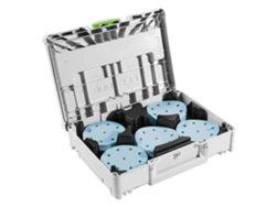 Systainer abrasivo FESTOOL Sys-Stf D125 Gr-Set Granat 578193