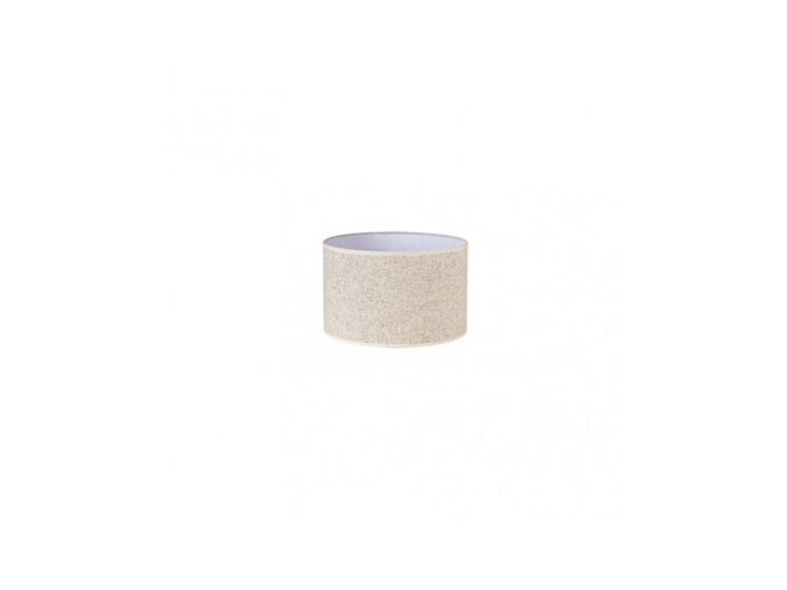 Pantalla Cilindrica Happy E27 Lino beige 22dx22dx15h