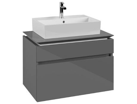 Módulo de lavabo Villeroy &amp Boch Legato B602 800x550x500mm centrado en el lavabo