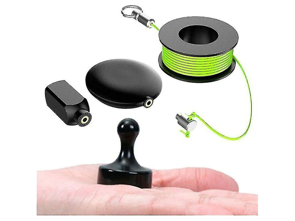 Extractor Magnético De Cables Flexible Para Electricistas Fibra Óptica Instalación De Luzes Sin Perforar Herramienta Práctica