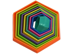 Ats-juguete Sensorial Hexágono 3d Para Aliviar El Estrés, Cambio De Forma Y Educación Temprana Para Niños