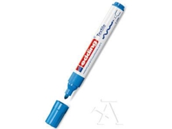 Pack 10 Rotulador Edding 4500 Textil Azul Claro 10 Permanente