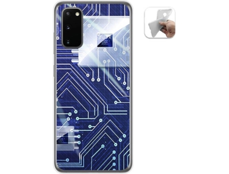 Carcasa Samsung Galaxy S20 TUMUNDOSMARTPHONE Circuito Multicolor