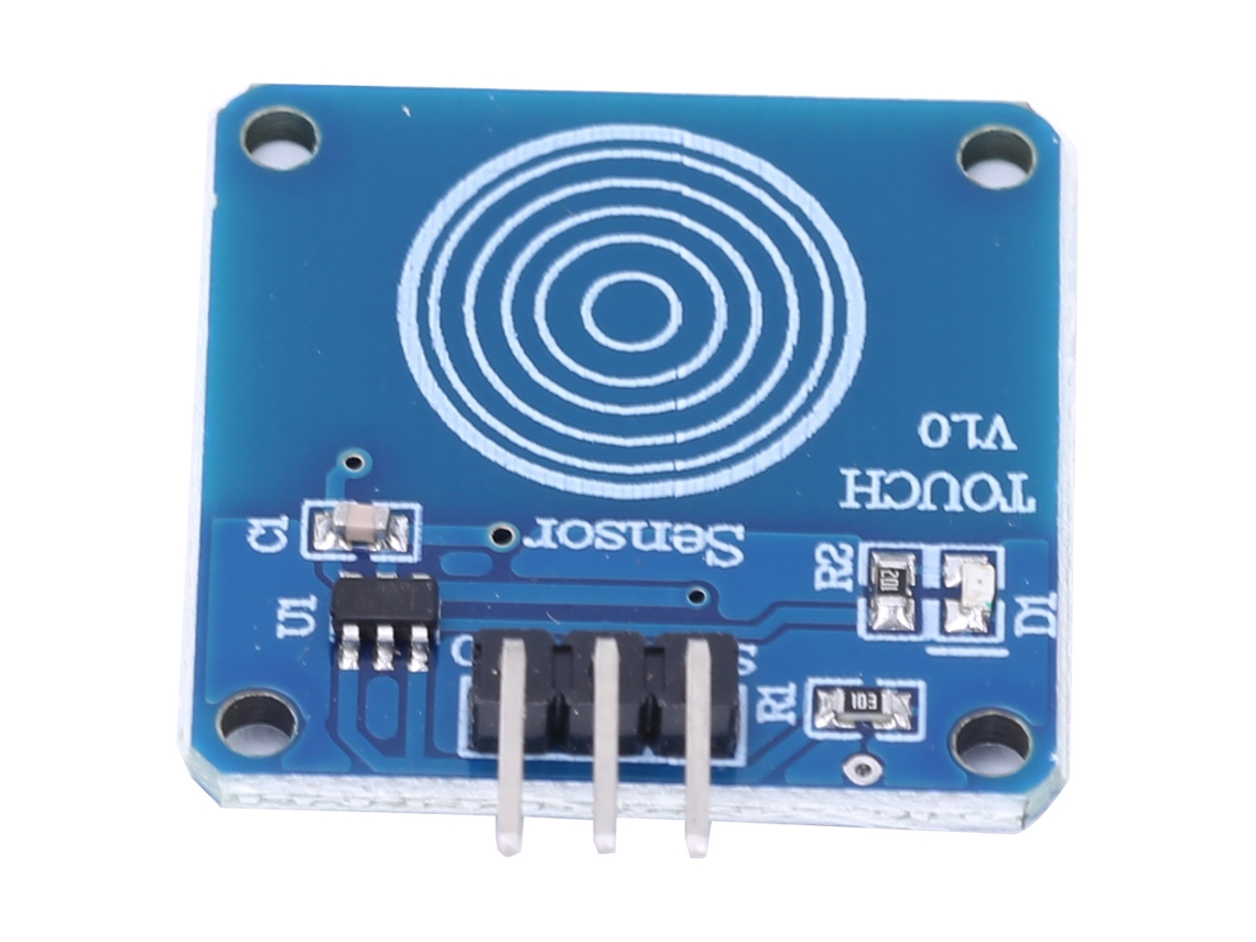 Módulo de interruptor táctil capacitivo digital 2026dz-12pcs con sensor táctil TTP223B