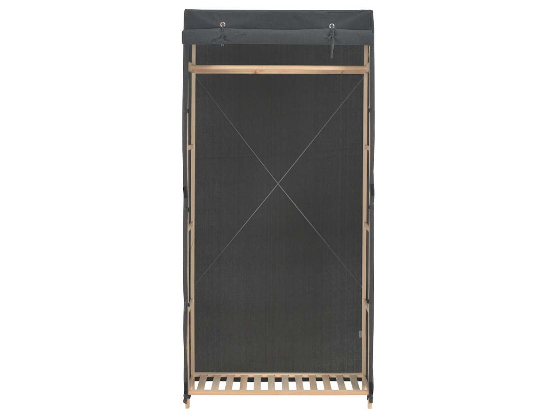 Maison Exclusive - Armario De Tela Gris 79x40x170 Cm