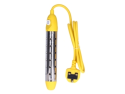 Calentador de inmersión eléctrico portátil de 2500W 220V con apagado automático y protección anti-quemaduras.