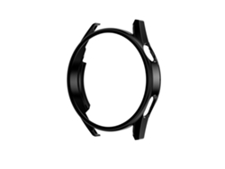 Capa Protetora De Tela Com Vidro Temperado Para Smartwatch Gt3 42mm Preto Full Cover Case